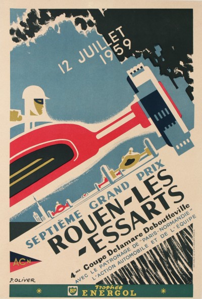 En vente :  12 JUILLET 1959 SEPTIEME GRAND PRIX AUTOMOBILE ROUEN LES ESSARTS