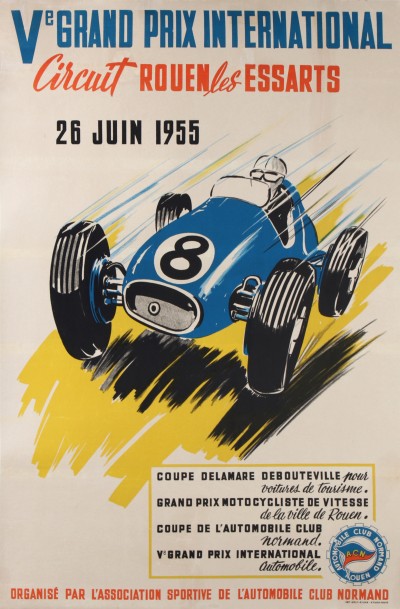 En vente :  Ve GRAND PRIX AUTOMOBILE CIRCUIT ROUEN LES ESSARTS