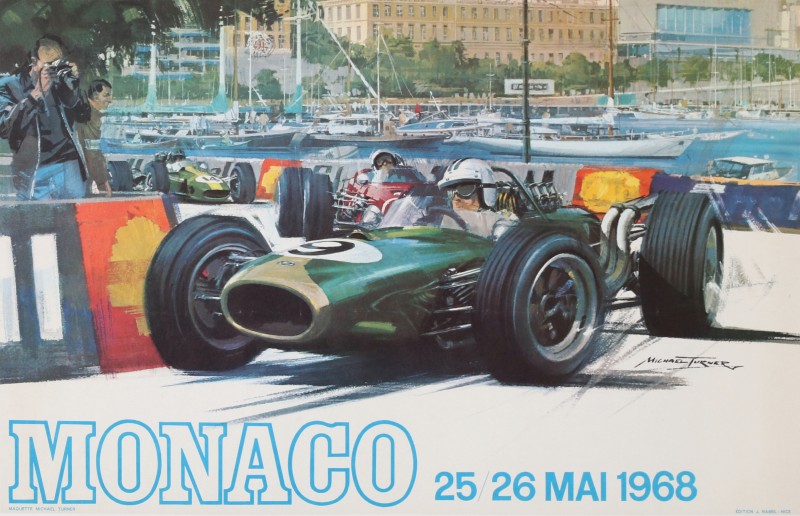 En vente :  25-26 MAI 1968 GRAND PRIX AUTOMOBILE MONACO