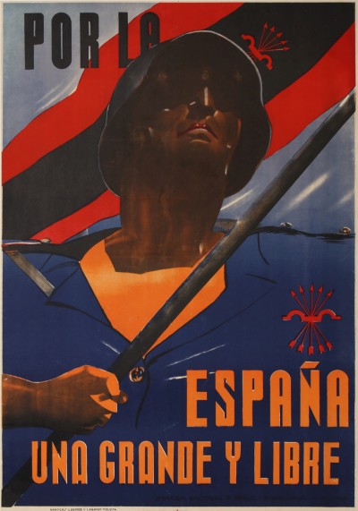 En vente :  POR LA ESPANA UNA GRANDE Y LIBRE FALANGISTES
