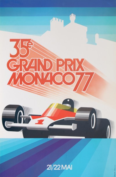 En vente :  GRAND PRIX AUTOMOBILE MONACO 1977