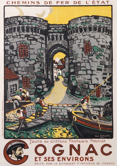 En vente :  COGNAC ET SES ENVIRONS by MARESTE GEO