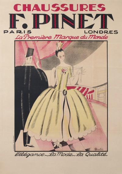 En vente :  CHAUSSURES F. PINET PARIS - LONDRES.  PREMIERE MARQUE DU MONDE
