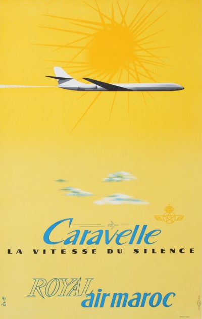 En vente :  ROYAL AIR MAROC CARAVELLE LA VITESSE DU SILENCE