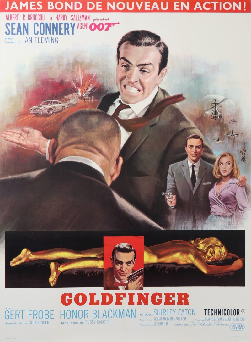 En vente :  GOLDFINGER JAMES BONND 007 SEAN CONNERY