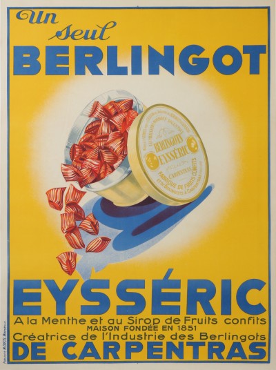 En vente :  BERLINGOT EYSSERIC DE CARPENTRAS