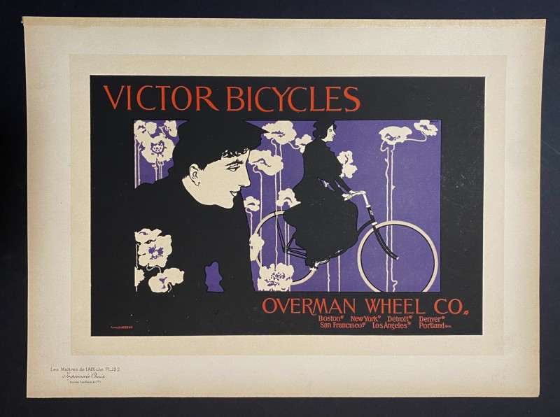 En vente :  BRADLEY VICTOR BICYCLES LES MAITRES DE L'AFFICHE PL.152