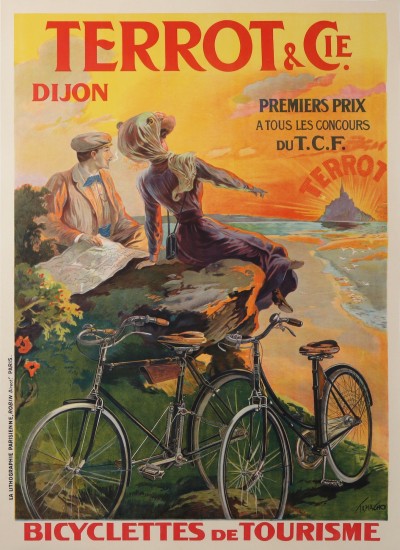 En vente :  CYCLES TERROT DIJON  PREMIERS PRIX CONCOURS T-C-F MONT SAINT MICHEL