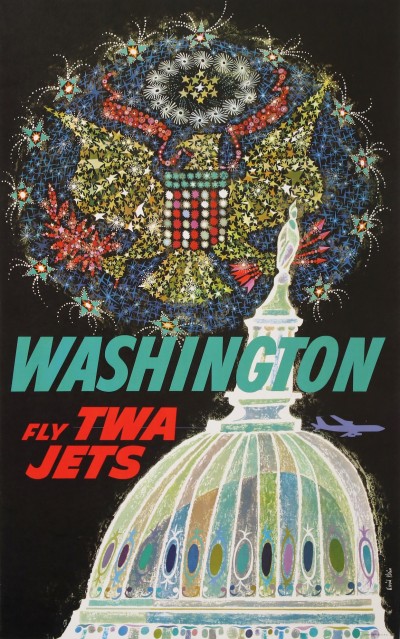 En vente :  DEJA VENDUE  !!!!!   FLY TWA JETS  WASHINGTON