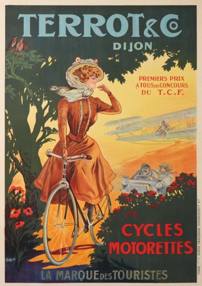 En vente :  TERROT  Dijon CYCLES MOTORETTES LA MARQUE DES TOURISTES