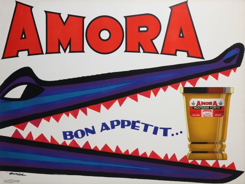 En vente :  MOUTARDE AMORA BON APPETIT !