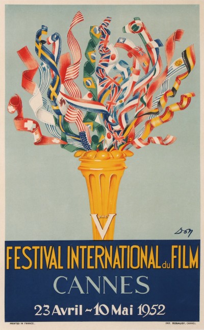 En vente :  Veme FESTIVAL INTERNATIONAL DU FILM 1952 CANNES