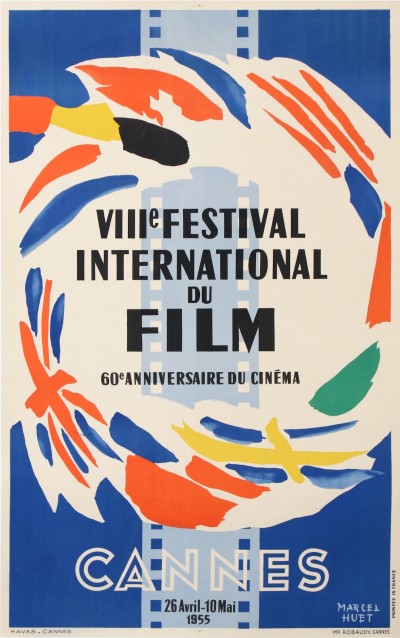 En vente :  VIII eme FESTIVAL DU FILM 1955
