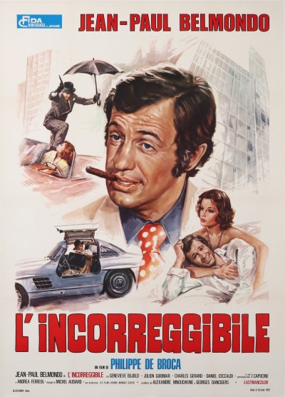 En vente :  INCCORRIGIBLE VERSION ITALIENNE BELMONDO JEAN PAUL FILM PHILIPPE DE BROCA