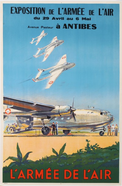 En vente :  EXPOSITION ARMEE DE L' AIR ANTIBES NORATLAS