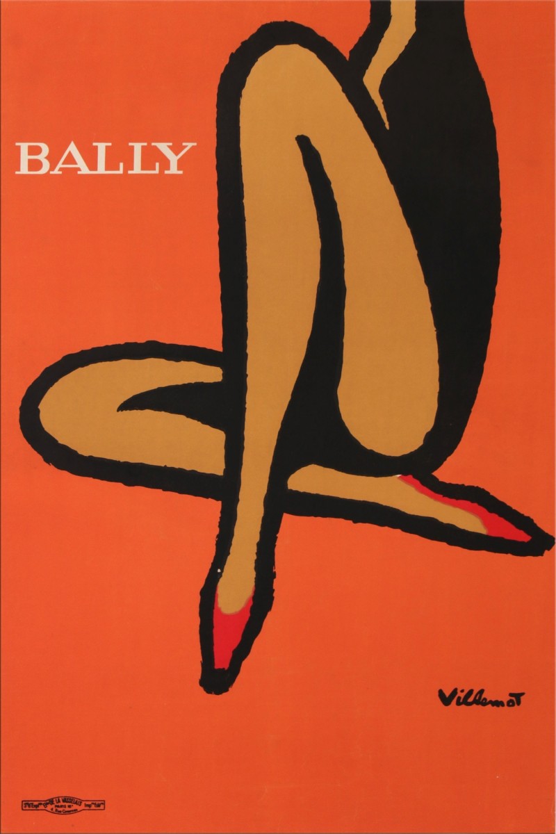 En vente :  BALLY ORANGE JAMBES