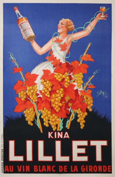 En vente :  KINA LILLET  INA LILLET AU VIN BLANC DE GIRONDE  BORDEAUX