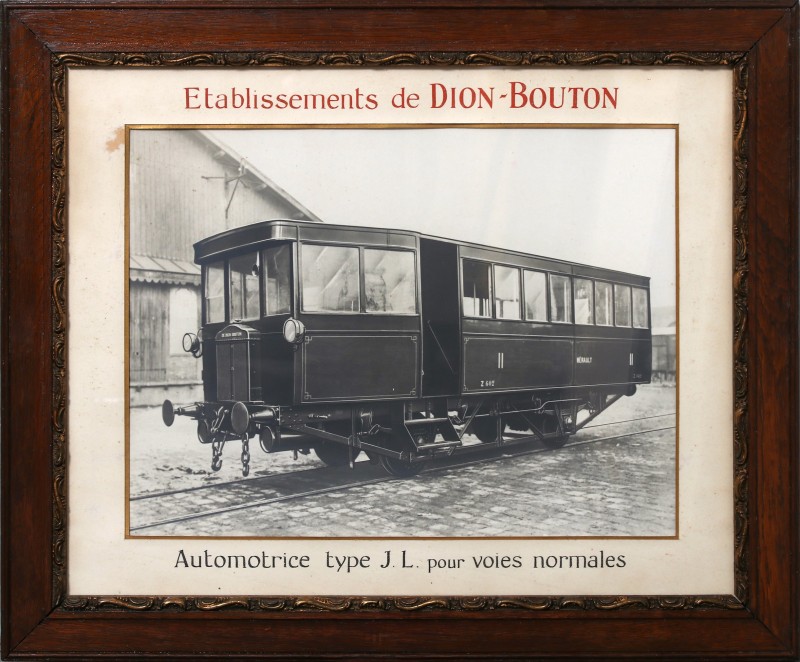 En vente :  AUTOMOTRICE J.L. TRAMWAY DE DION-BOUTON