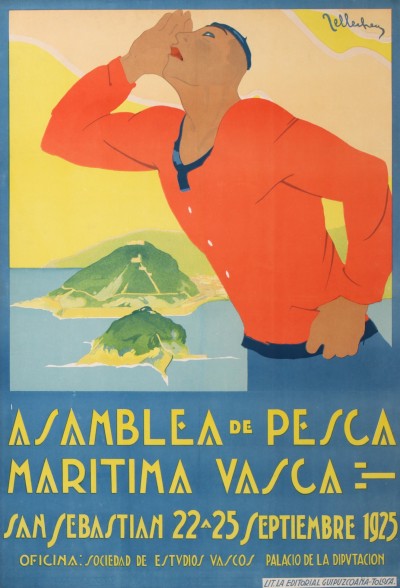 En vente :  ASAMBLEA DE PESCA MARITIMA VASCA SAN SEBASTIAN 1925