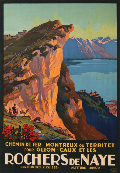 En vente :  ROCHERS DE NAYE MONTREUX SUISSE