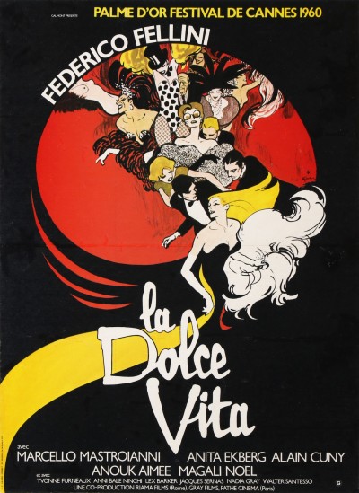 En vente :  LA DOLCE VITA FEDERICO FELLINI