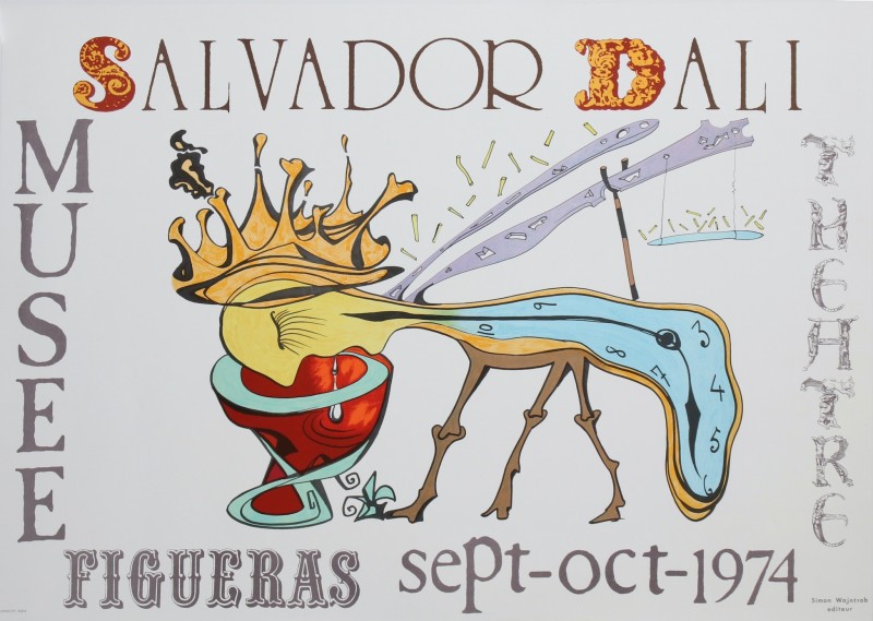 En vente :  SALVADOR DALI  MUSEE FIGUERAS SEPT-OCT  EXPO 1974