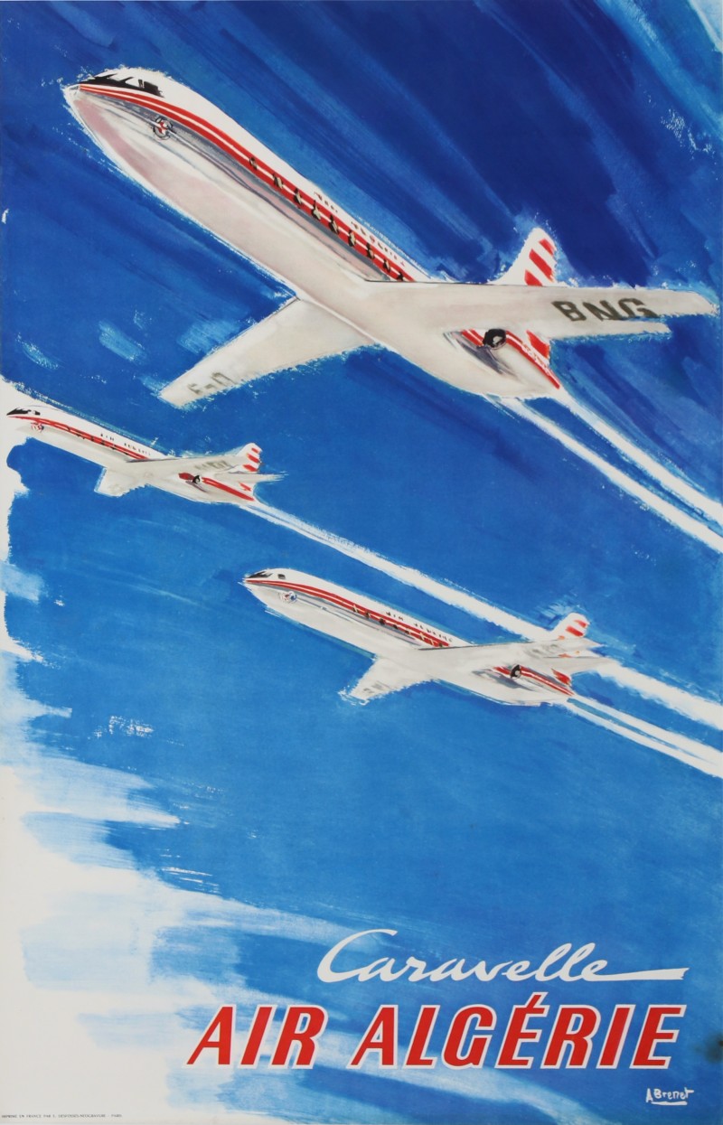 En vente :  AIR ALGERIE CARAVELLE