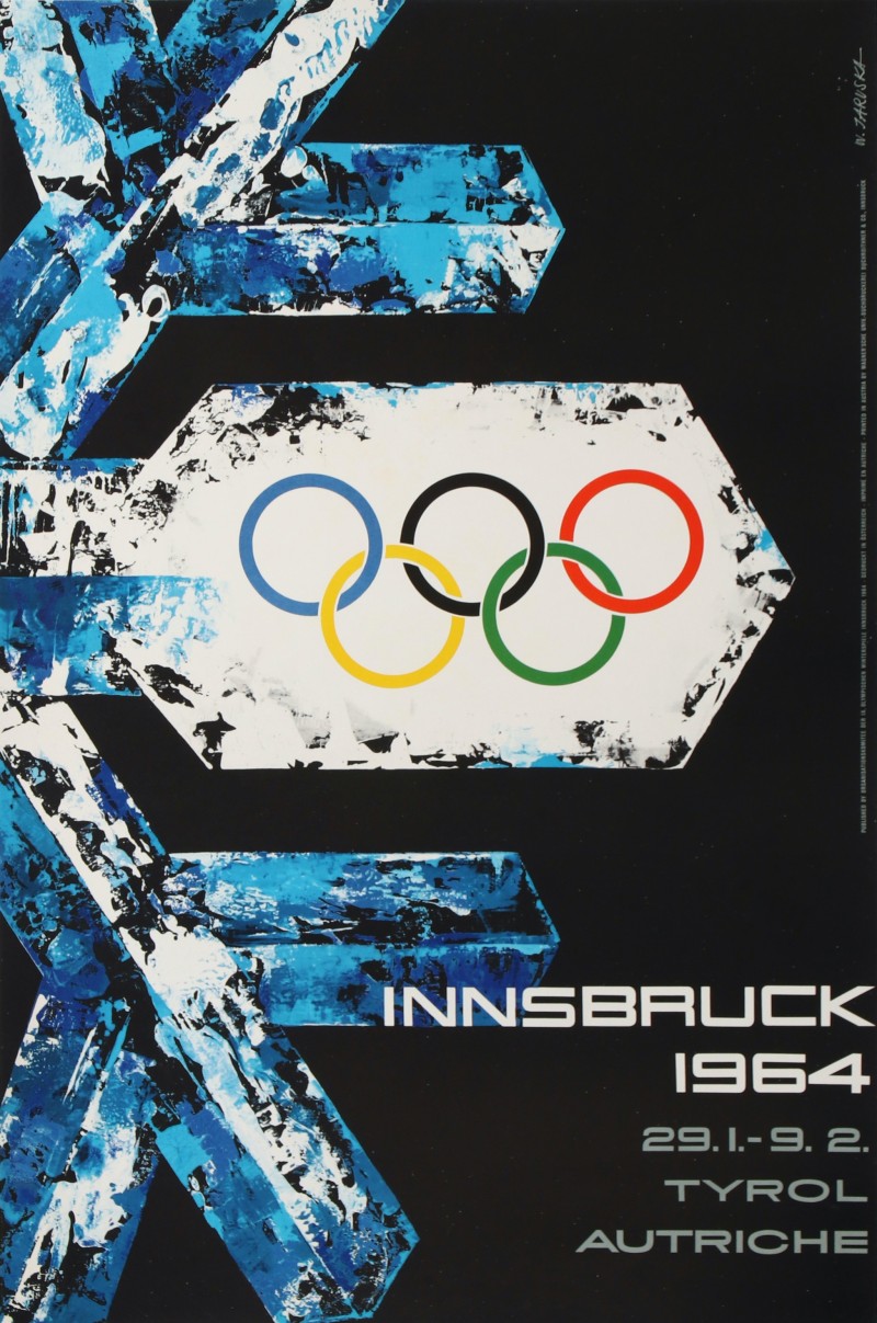 En vente :  INSBRUCK 1964 JEUX OLYMPIQUES TYROL AUTRICHE