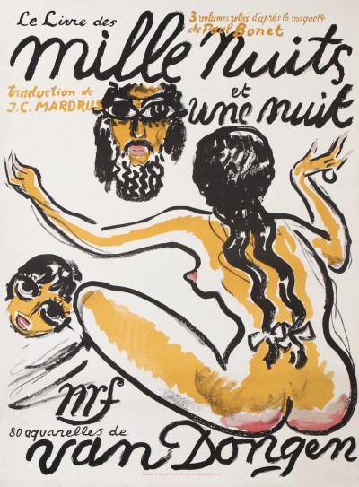 En vente :  LE LIVRE DES MILLE NUITS ET UNE NUIT  80 AQUARELLES DE KEES VAN DONGEN