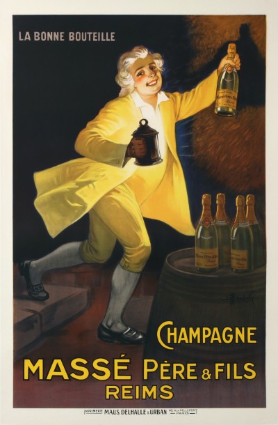 En vente :  CHAMPAGNE MASSE ET FILS REIMS