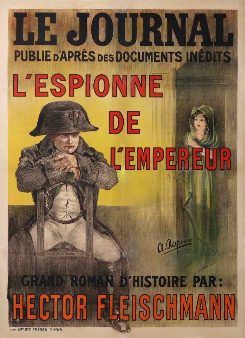 En vente :  ESPIONNE DE L'EMPEREUR NAPOLEON BONAPARTE ROMAN DE HECTOR FLEISCHMANN-POL ANDRÉ