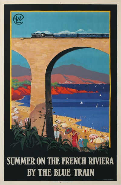 En vente :  Cie CIWL des WAGONS LITS SUMMER ON THE FRENCH RIVIERA BY THE BLUE TRAIN