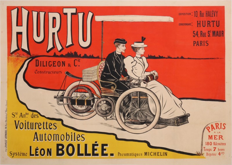 En vente :  HURTU AUTOMOBILES VOITURETTES LEON BOLLEE