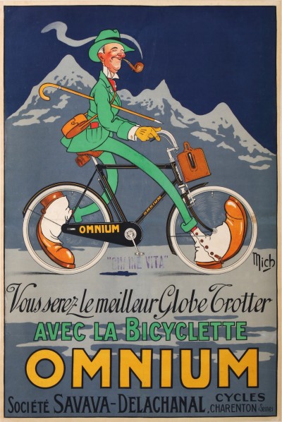En vente :  OMNIUM BICYCLETTE Sté SAVAVA-DELACHANAL CHARENTON  Vous serez Le meilleur Globe Trotter !