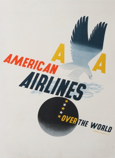 En vente :  AMERICAN AIRLINES OVER THE WORLD