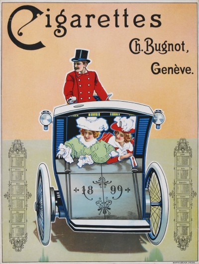 En vente :  CIGARETTES BUGNOT CHARLES GENEVE AUTOMOBILES