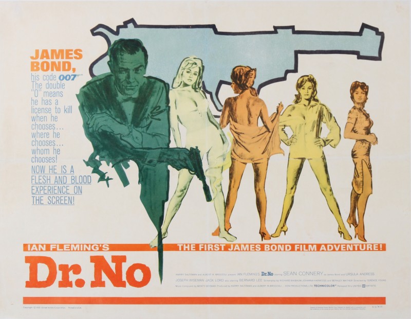 En vente :  JAMES BOND Dr NO SEAN CONNERY et URSULA ANDRESS