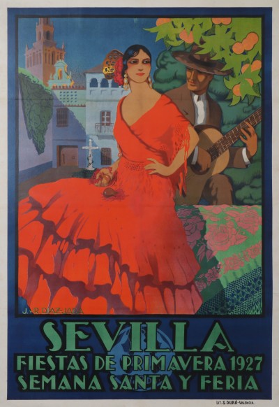 En vente :  SEVILLA FIESTAS DE PRIMAVERA 1927