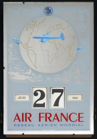 En vente :  AIR FRANCE CALENDRIER PERPETUEL  AÉRONEF CONSTELLATION