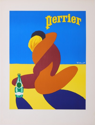 En vente :  PERRIER COUPLE PLAGE -BEACH COUPLE