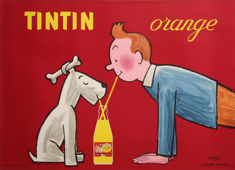 En vente :  TINTIN ORANGE HERGÉ-SAVIGNAC