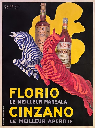 En vente :  FLORIO - CINZANO BIGGER IS BETTER  !