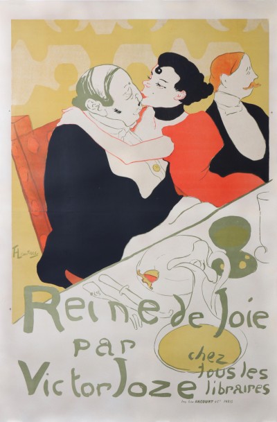 En vente :  TOULOUSE LAUTREC REINE DE JOIE