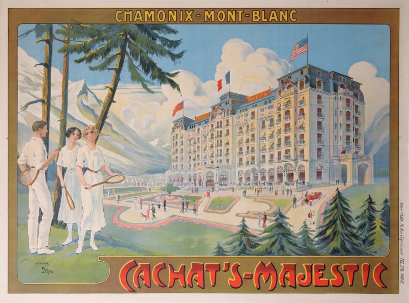 En vente :  CACHAT'S MAJESTIC CHAMONIX MONT BLANC