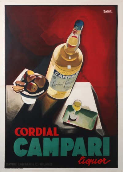 En vente :  CORDIAL CAMPARI LIQUOR