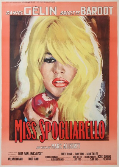 En vente :  MISS SPOGLIARELLO  BRIGITTE BARDOT  EN EFFEUILLANT LA MARGUERITE