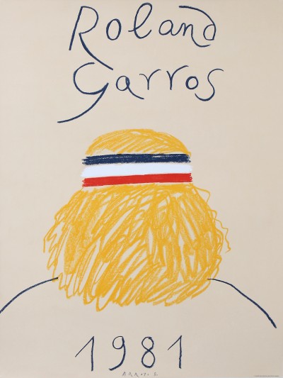 En vente :  ROLAND GARROS 1981 BJORN BÖRG
