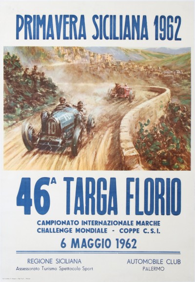 En vente :  PRIMAVERA SICILIANA 1962 46 TARGA FLORIO