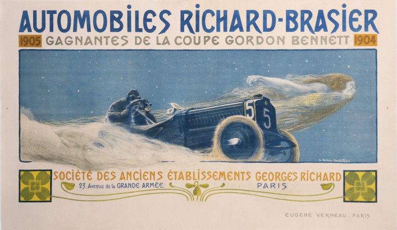 En vente :  AUTOMOBILES RICHARD BRASIER GAGNANTES DE LA COUPE GORDON BENNETT 1904