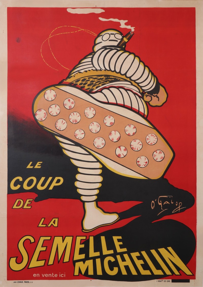 En vente :  O GALOP MICHELIN LE COUP DE LA SEMELLE